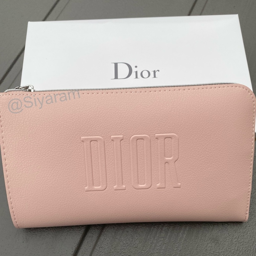 Dior purse/ cosmetic bag/ pouch/ clutch/ Toiletry bag